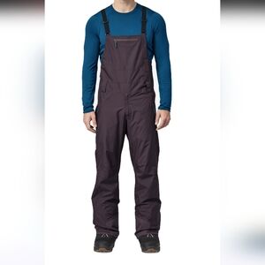 Patagonia Snowboard Powder Town Bib Pants Size Large